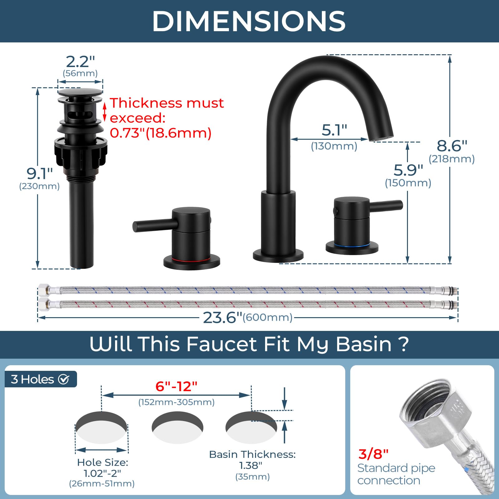 FGKQ stainless steel body for lasting faucet durability