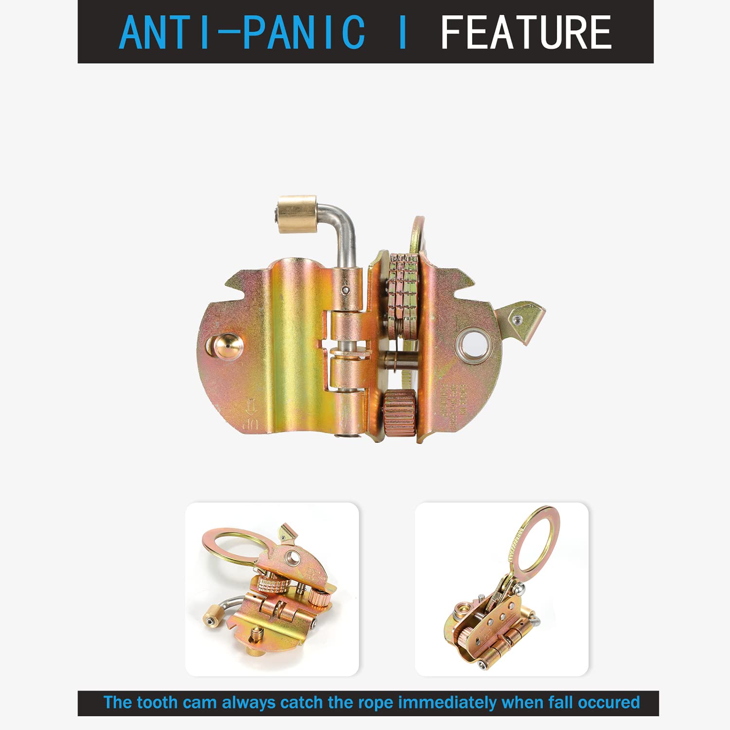 FHFallArrest five eighths lifeline compatibility for versatile use on site