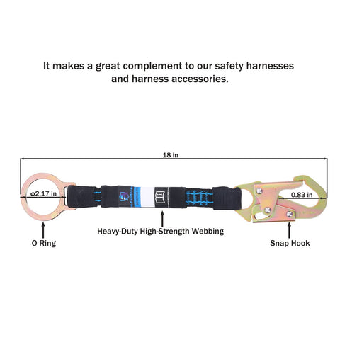 Documentation indicating OSHA and ANSI compliance for FHFallArrest extender