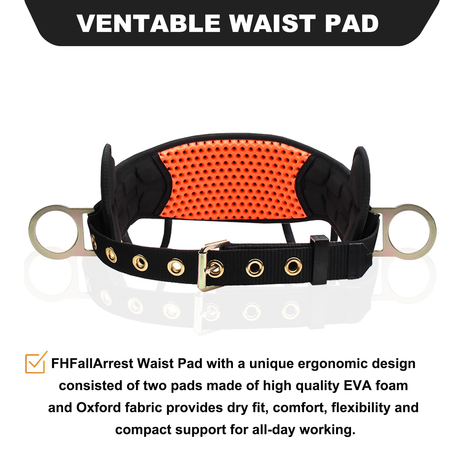 FHFallArrest tool belt attachments enable quick tool access