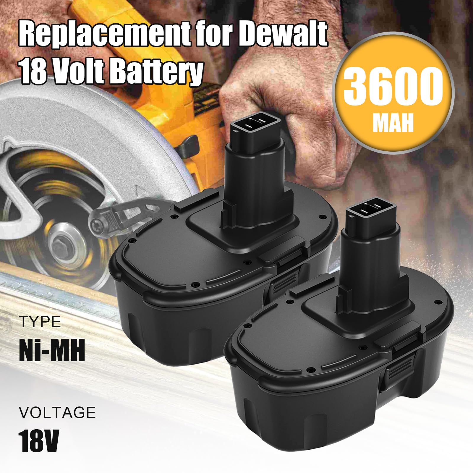 Fhybat 2-pack DC9096 and DC9098 for easy replacement.