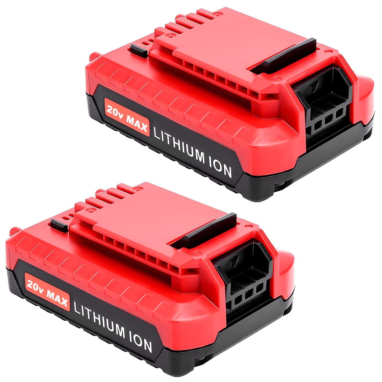 Fhybat two-pack PCC680L PCC681L batteries for extended tool runtime.