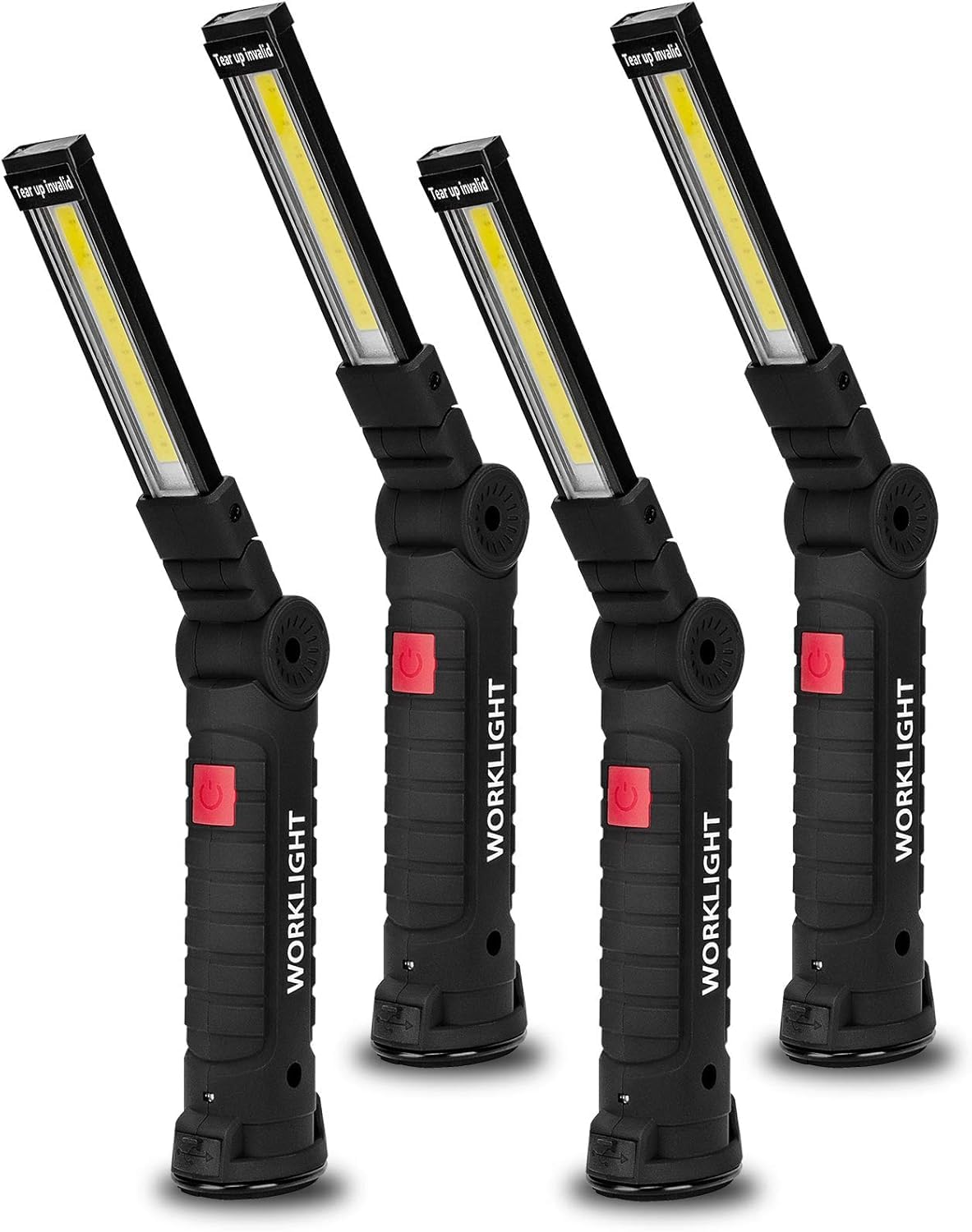 FIBRAVE LED work light with foldable design for portable illumination