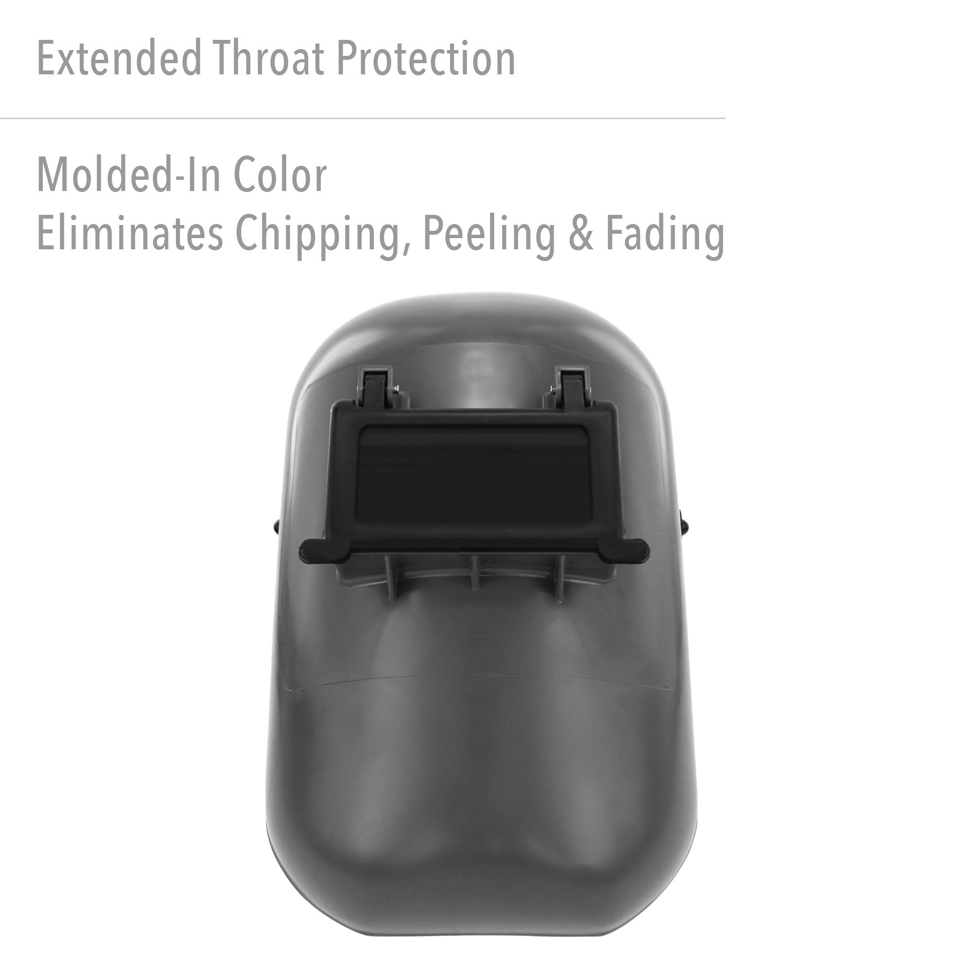 Fibre-Metal Tigerhood Classic gray color finish resists fading.