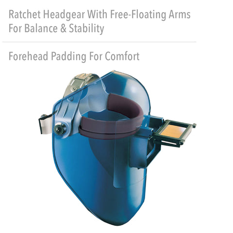 Fibre-Metal Tigerhood Classic throat protection feature enhances safety.