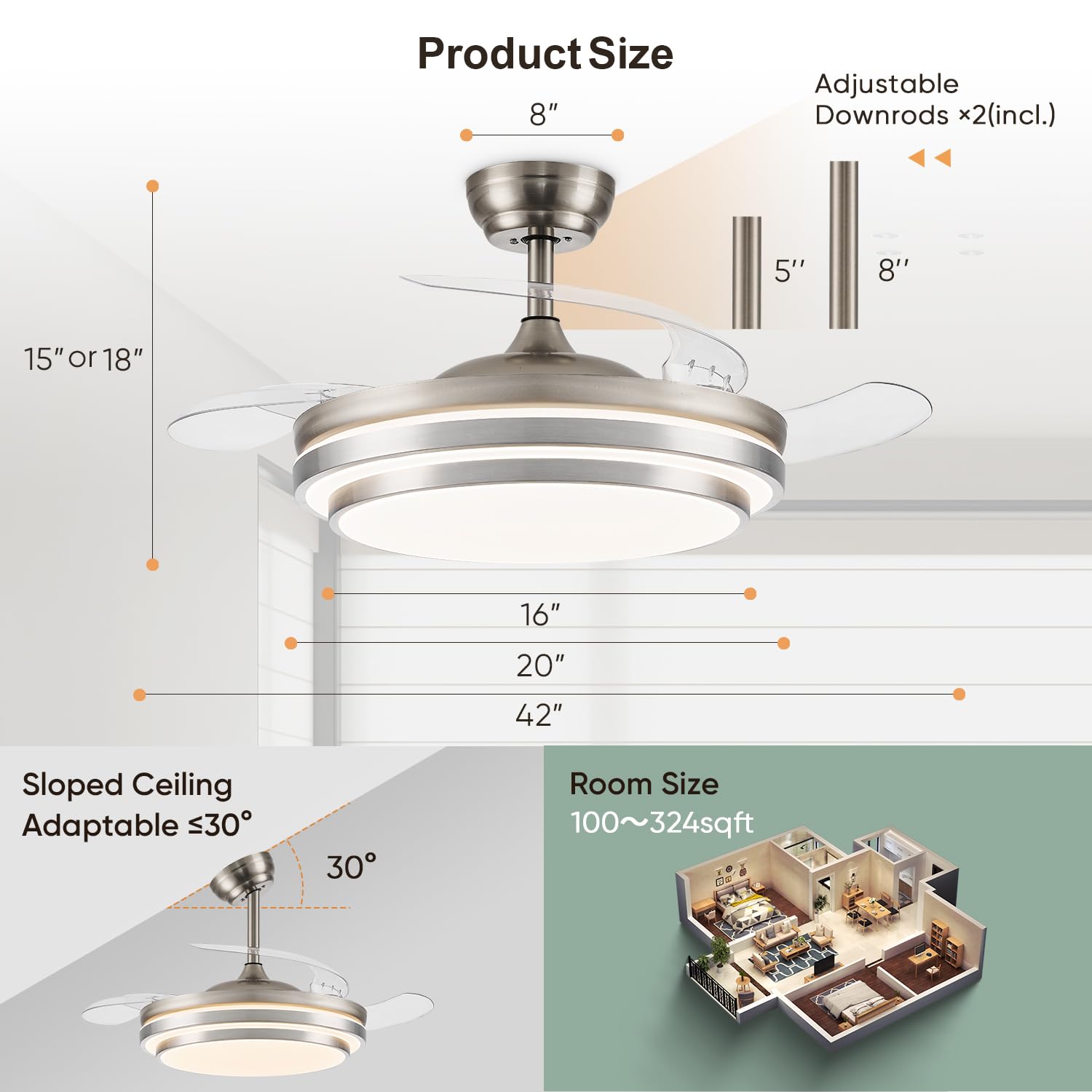 FIDGRA reversible airflow in action for seasonal comfort.