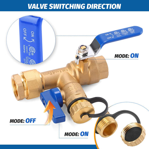 FIDISP cold isolation valve shown for easy maintenance isolation