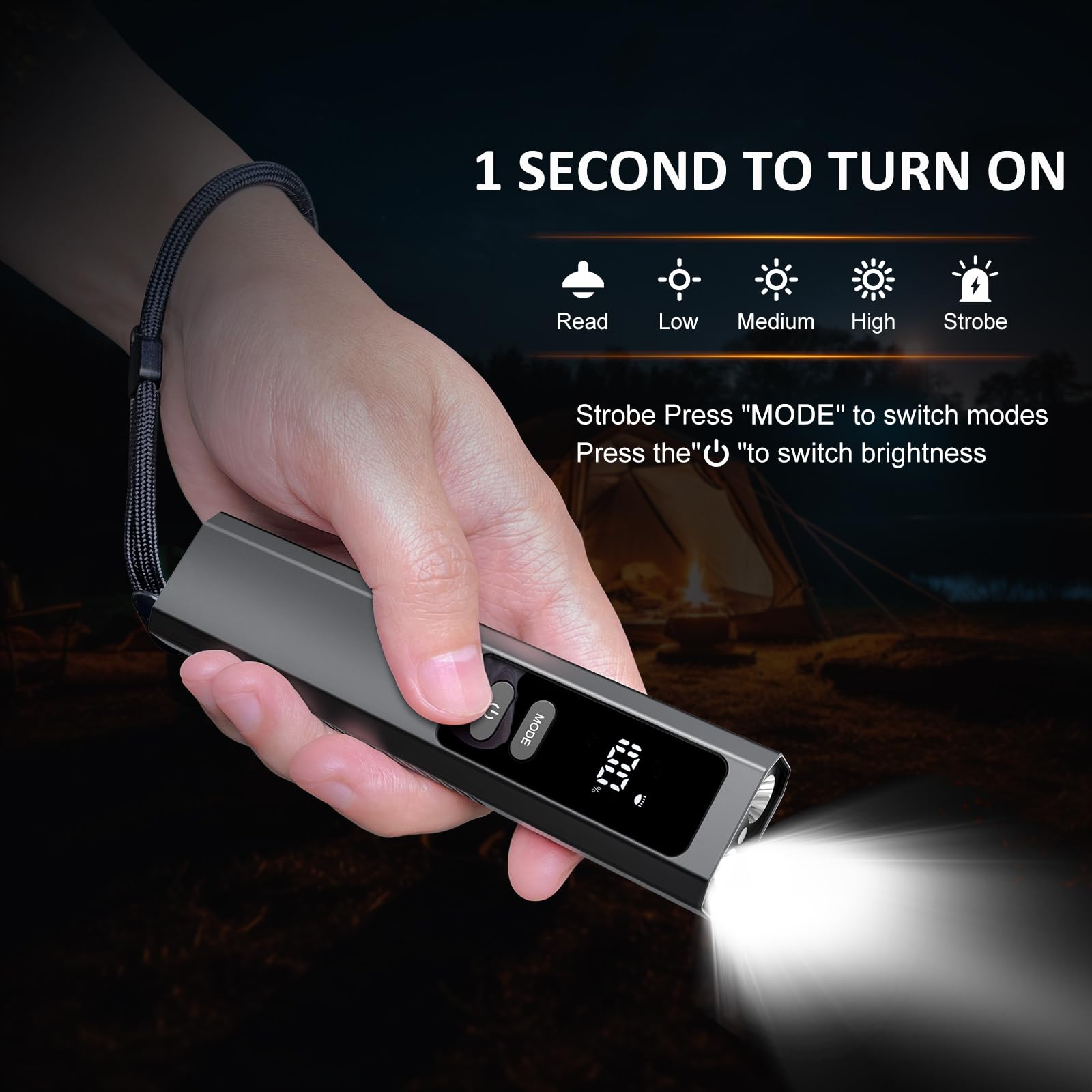 FIDOPOKK magnetic base attached to metal surface for hands-free use