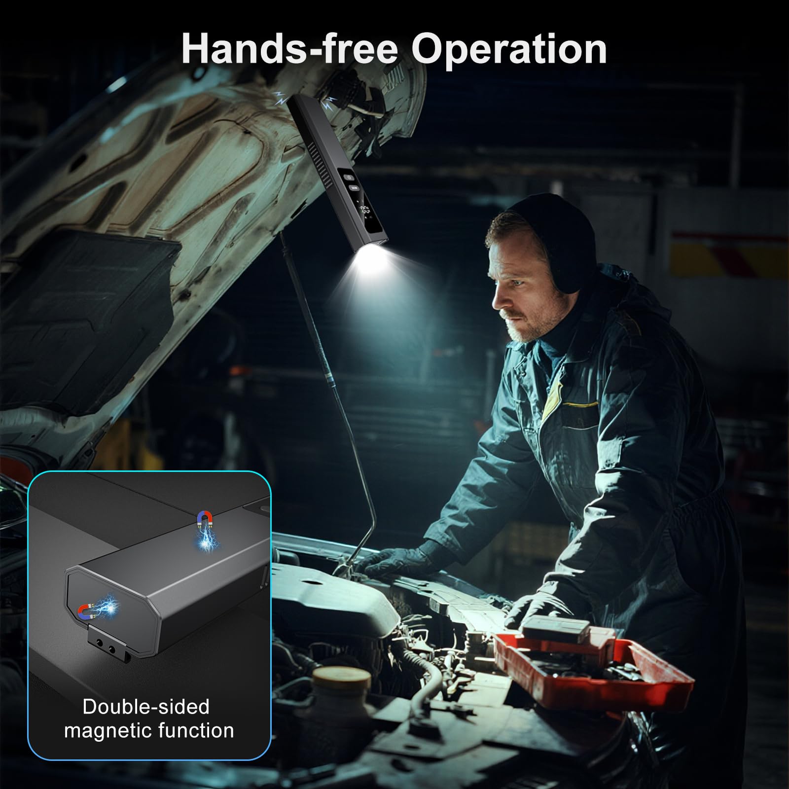 FIDOPOKK UV mode for quick material inspection
