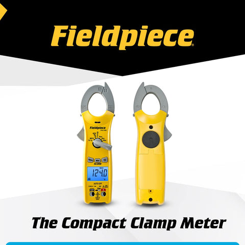 Fieldpiece SC260 rugged clamp meter for hot or cold environments.