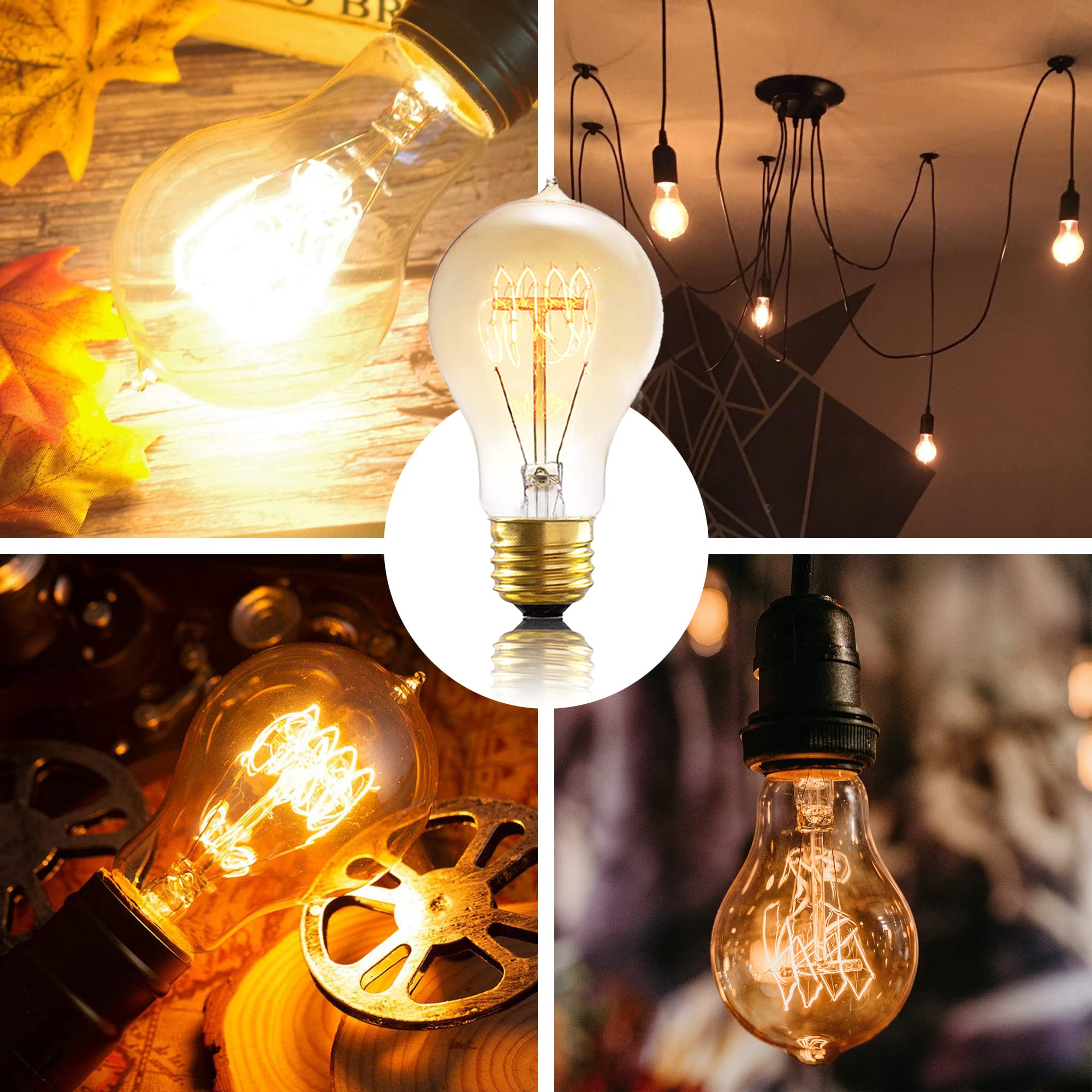Figame long-lasting bulbs offer 2000–2500 hours of reliable light.