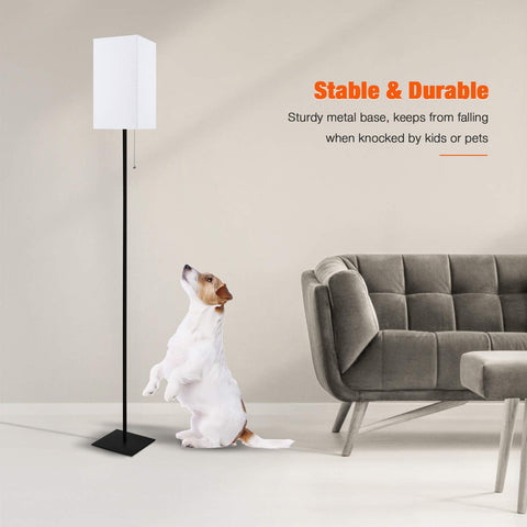 FIGDIFOR lamp beside sofa supports reading and focus.