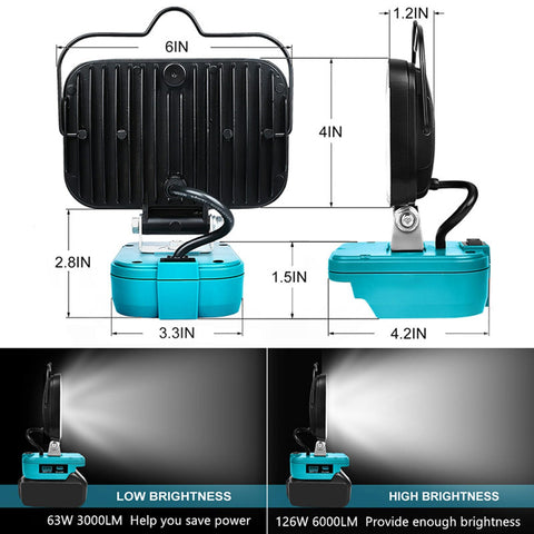 Fiihio portable cordless design fits in a tool bag