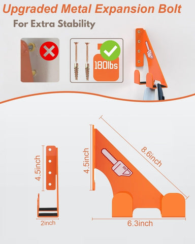 Fijaru universal-fit holder supporting Stihl, Husqvarna, Echo and more