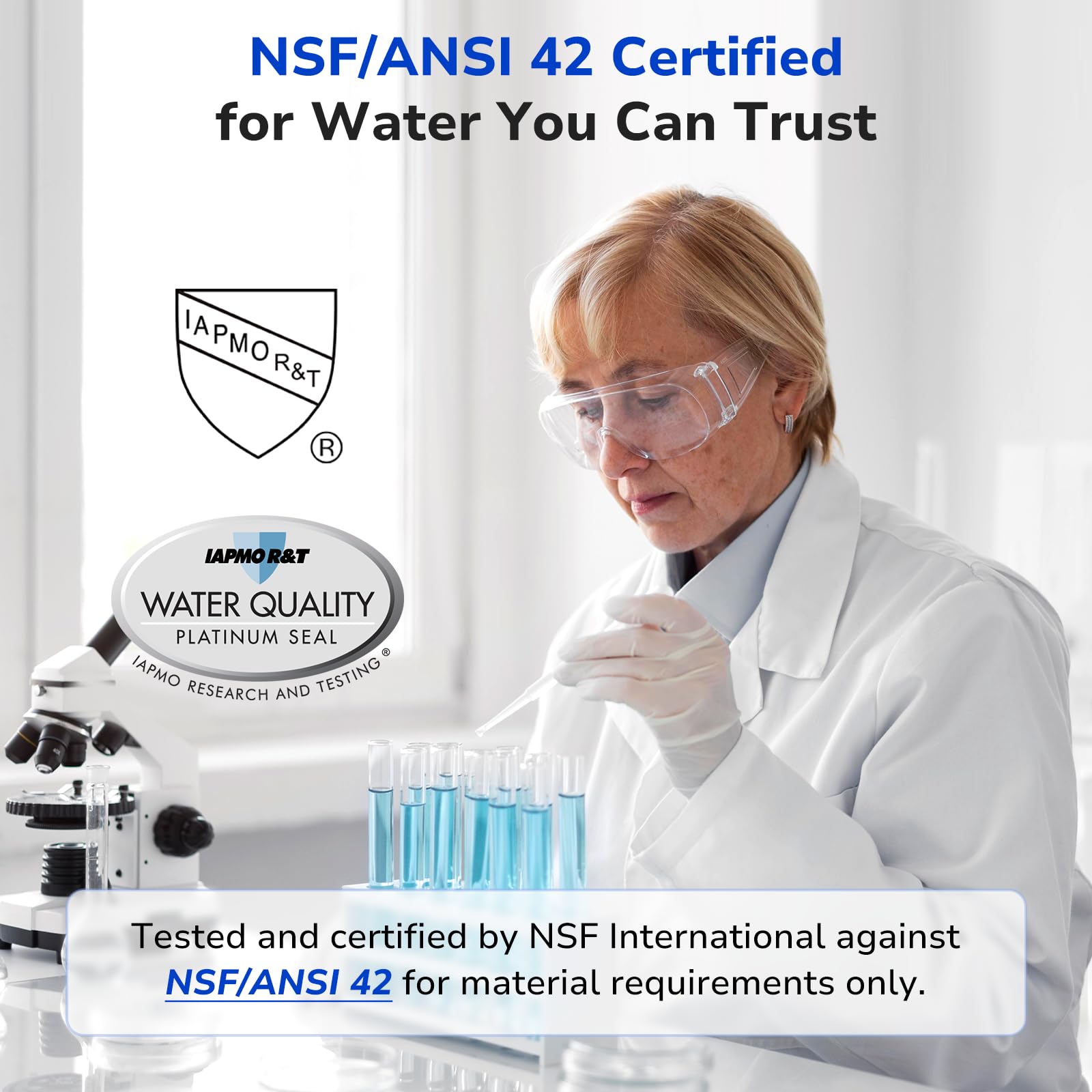 Fil-Fresh PURWater activated-carbon-layer reveals multi-layer filtration for clearer water