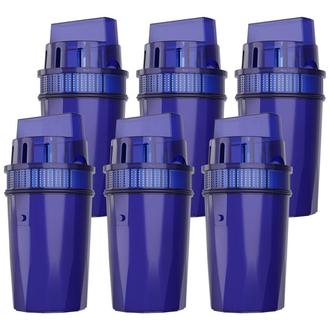 Fil-Fresh PURWater six-pack box-front showing easy replacement planning for PURPlus pitchers