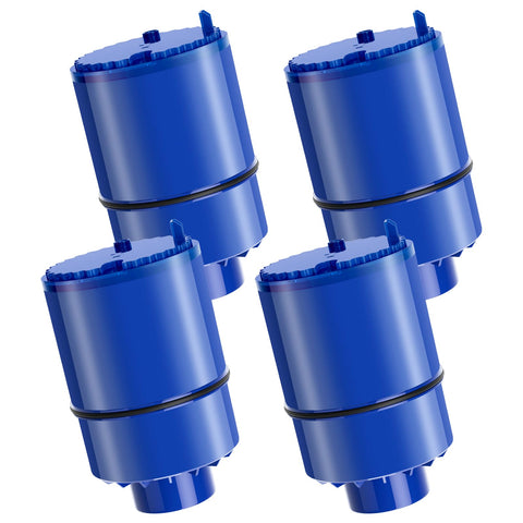 Fil-Fresh PURWater four-pack box for easy faucet filter replacements.