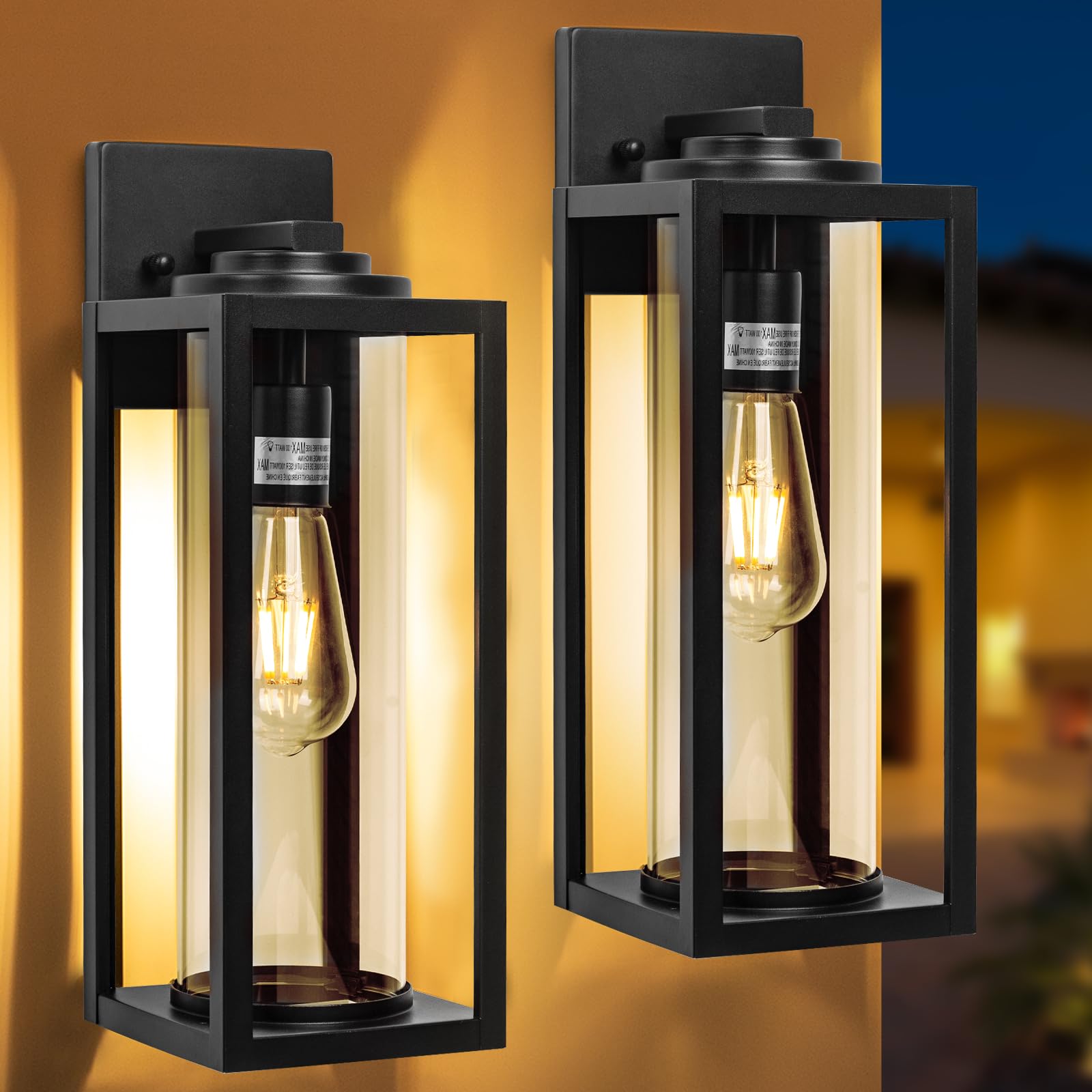 Filiyano versatile lantern suited for front doors or garages.