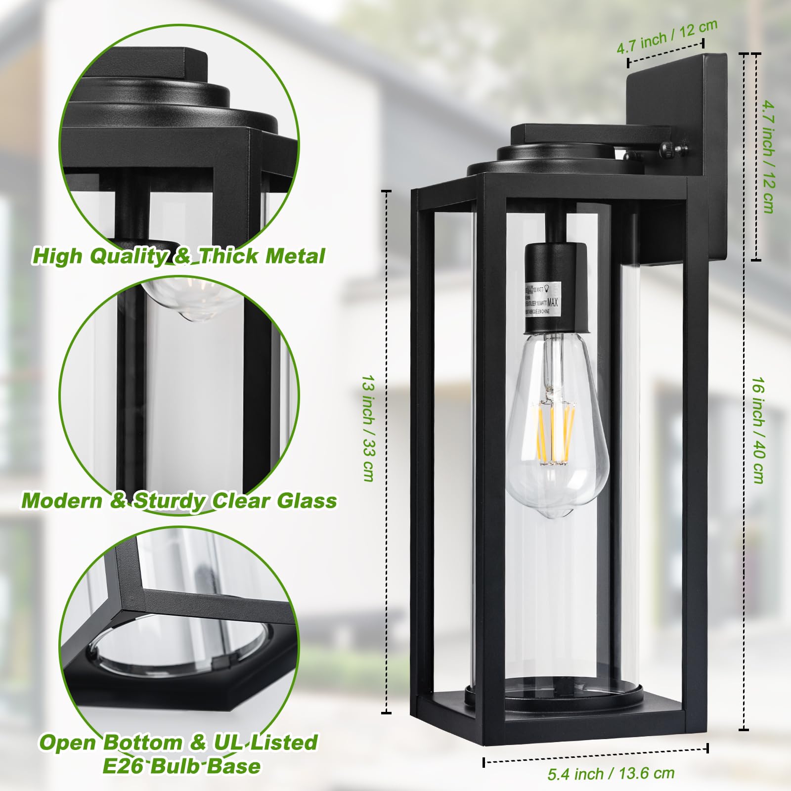 Filiyano universal E26 base supports flexible bulb choices.