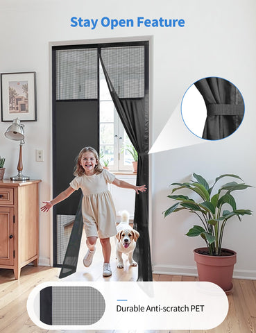 Fillis installation uses adhesive tape and push pins for tool-free setup