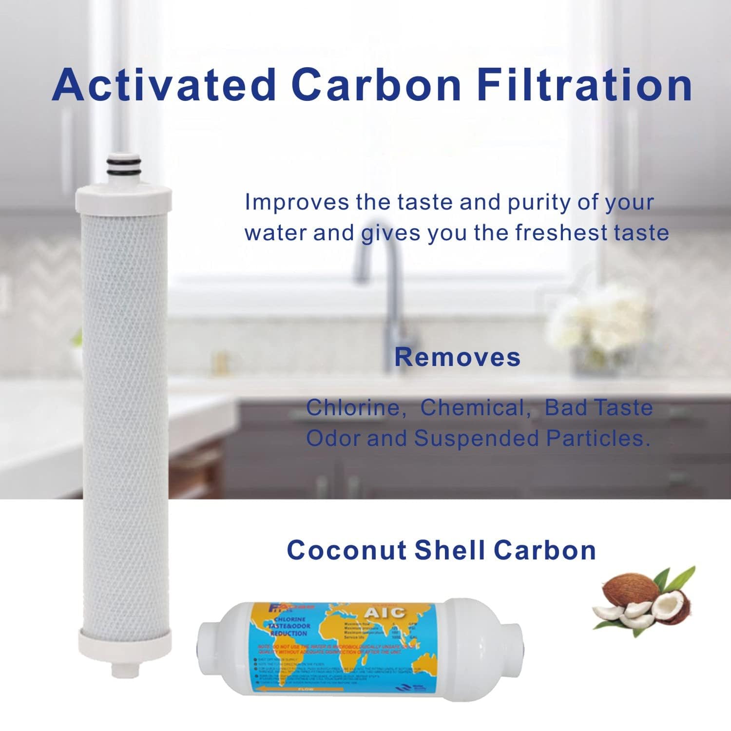 FILSADAE 50 GPD TFC membrane increases purified water production for the AC-30.