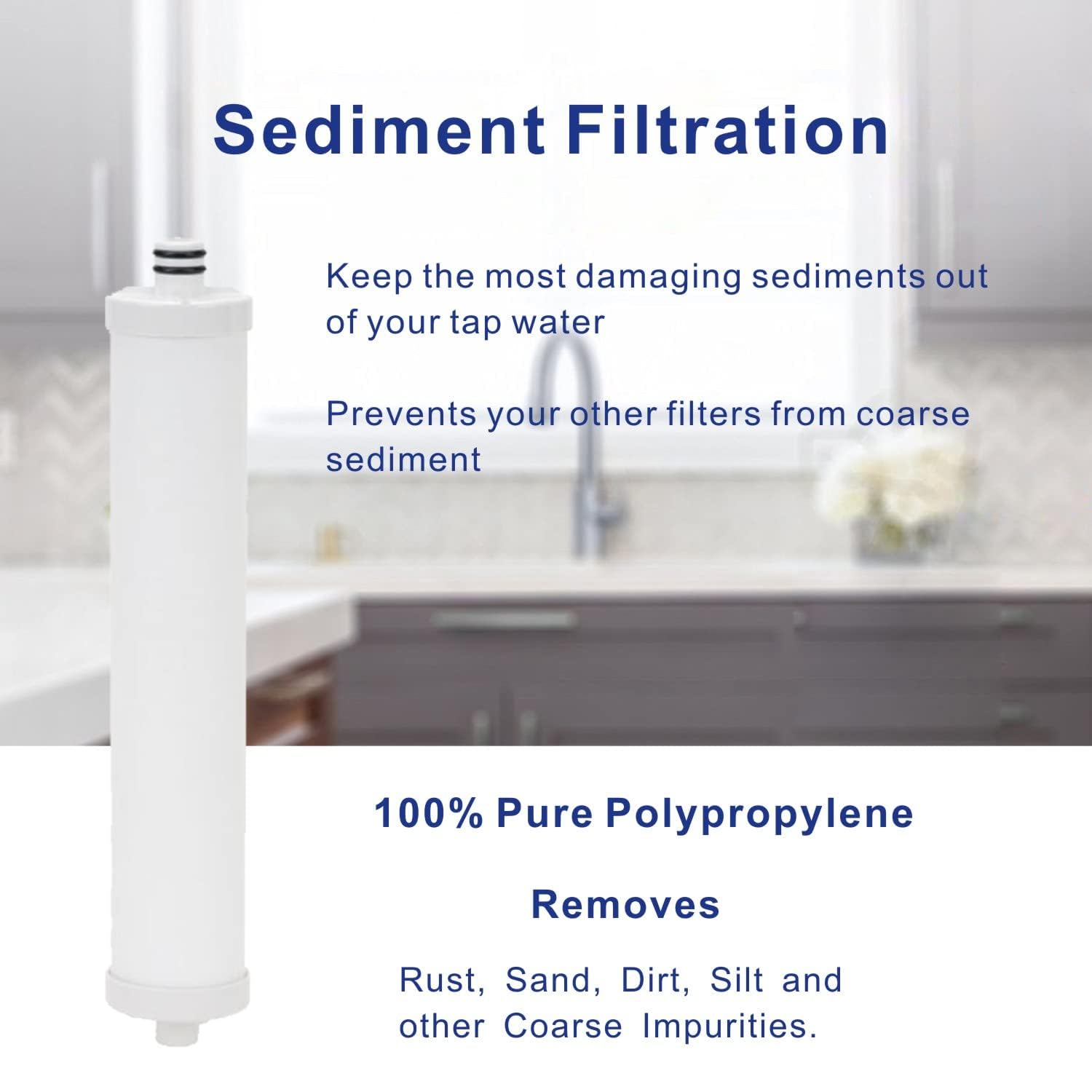 FILSADAE coconut carbon block filter enhances taste and odor with this component.