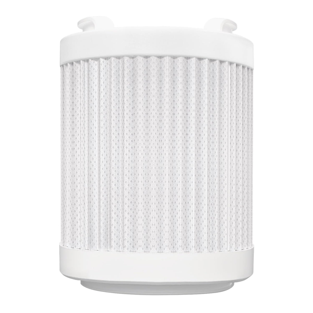 Filterbaby Pro Series refill cartridge ready for quick replacement in the shower filter.