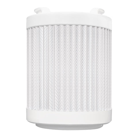 Filterbaby Pro Series refill cartridge ready for quick replacement in the shower filter.
