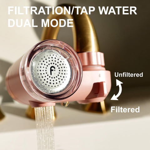 Light pink design of Filterbaby Skincare Filter 2.0 adds subtle color