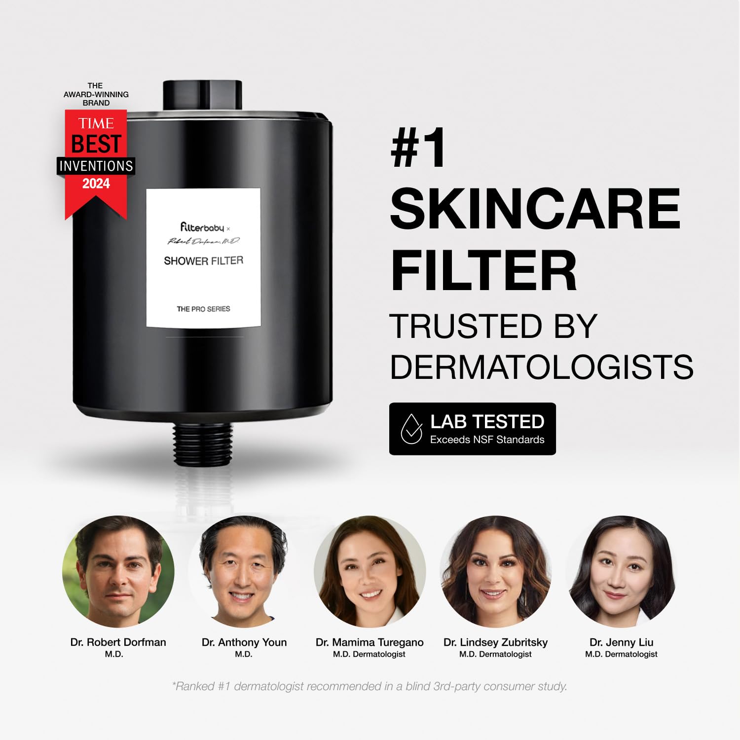 Shower after filter experience with softer skin and shinier hair in real use.