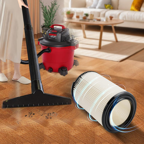 FilterEra VF4000 replacement filters help reduce clogging during projects.