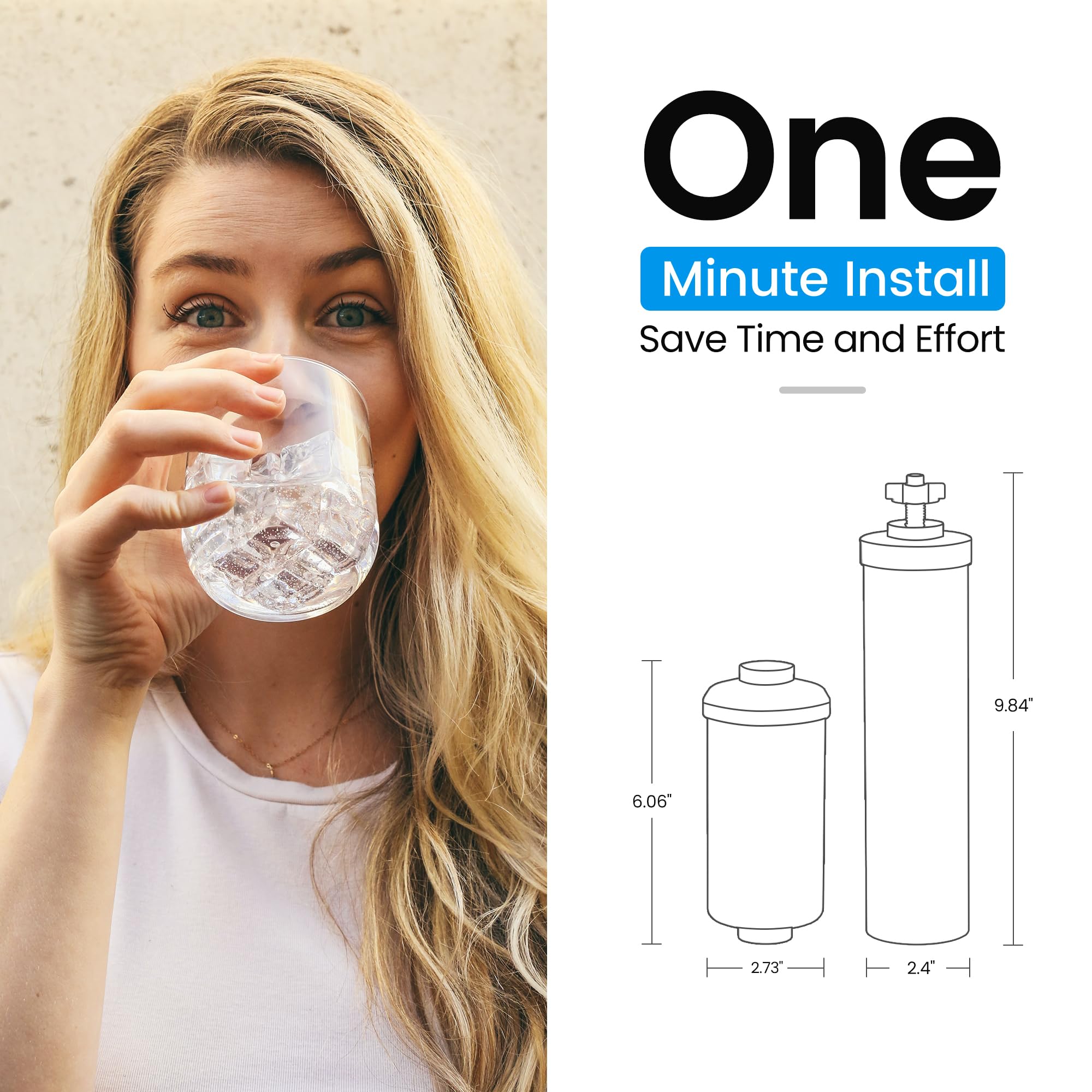 Filterlogic upgraded fluoride media with activated alumina for better taste.