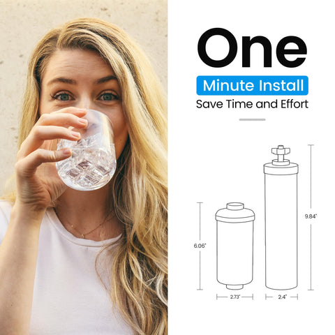Filterlogic upgraded fluoride media with activated alumina for better taste.