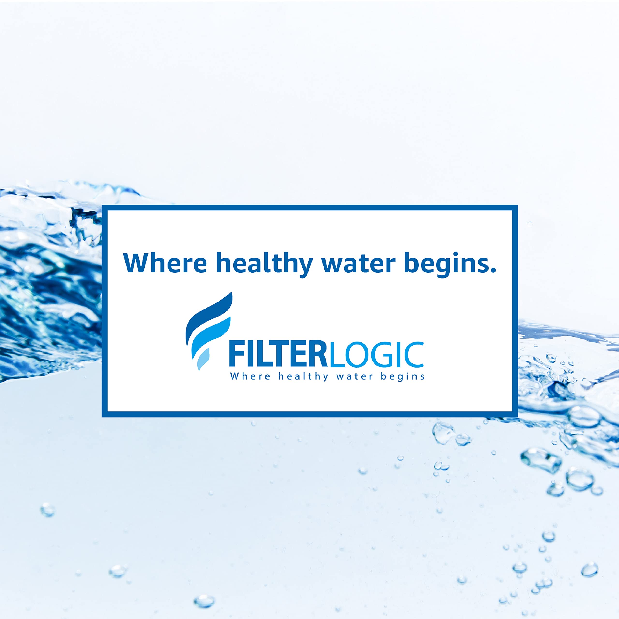 Filterlogic WHR-140 clear water droplet demonstrates purified shower experience.