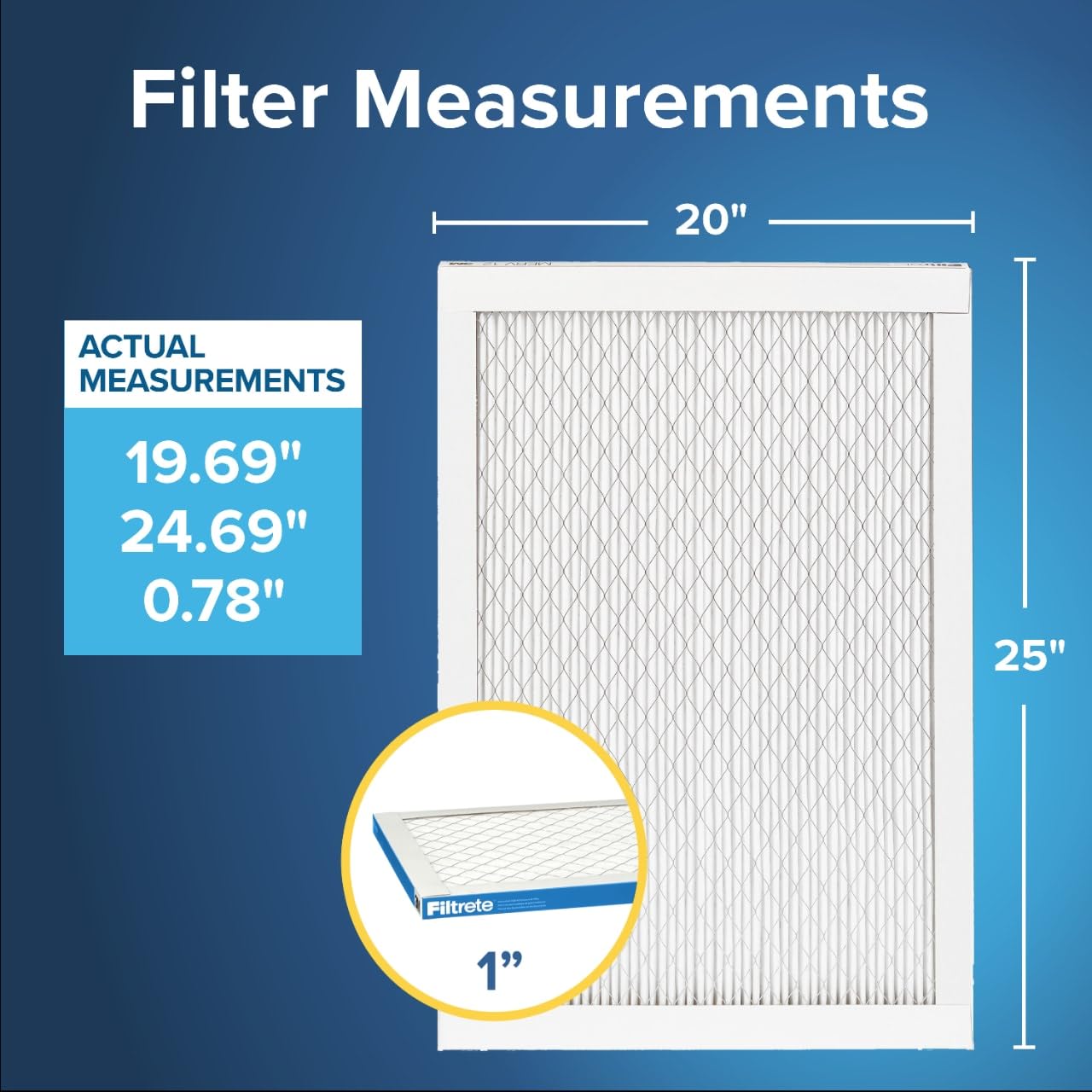 Filtrete airflow diagram highlighting high MERV 13 efficiency