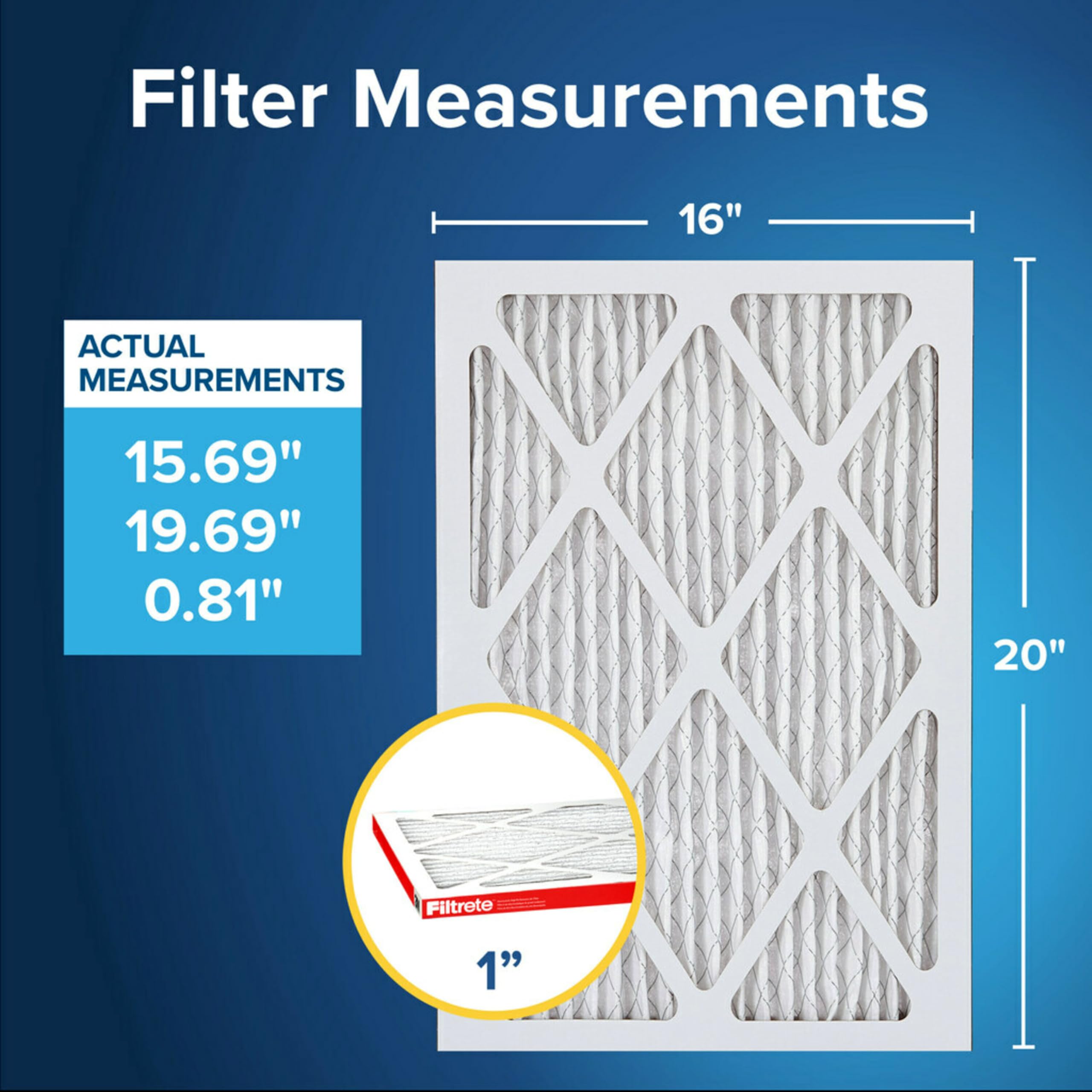 Filtrete MERV 11 and MPR 1000 labeling highlights strong filtration.