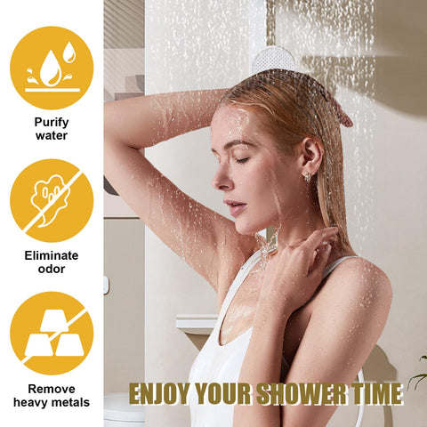 Filymosie Jolie cartridge moisturizes skin and smooths hair during showers.