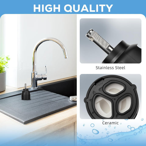 FIMXSD stainless steel lever provides durable, easy faucet operation.