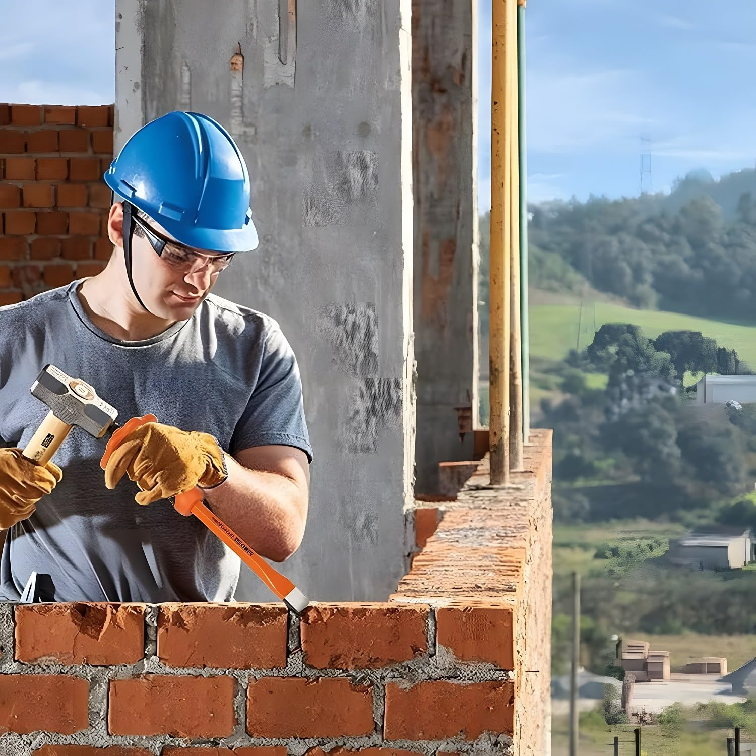 Finder ergonomic grip design enhances safety and precision during use.