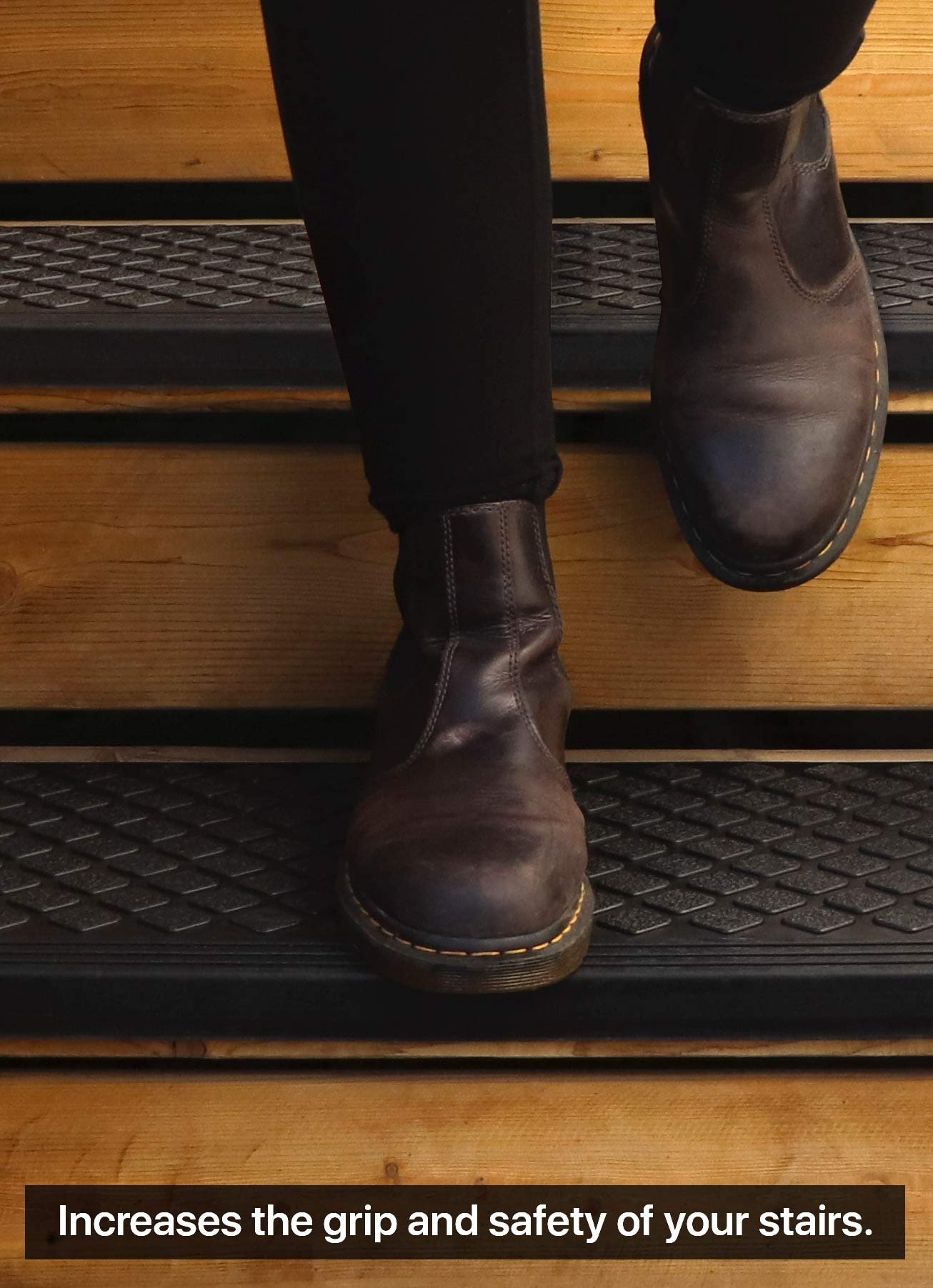 Finehous all-year safety treads durable through temperature changes.