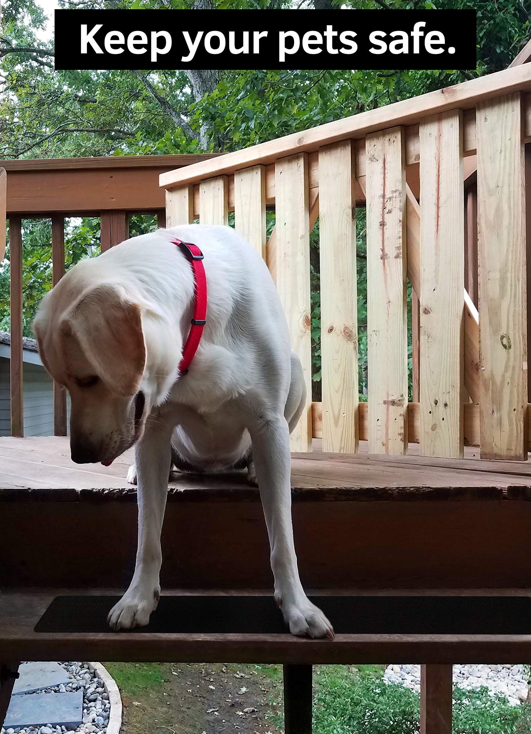 Finehous stair safety tape protects loved ones on busy steps