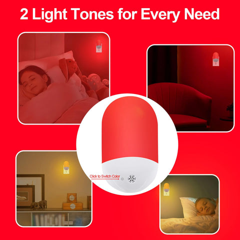 Finezeal amber light provides a subtle guide for safe hallway movement.