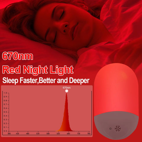 Finezeal plug-in night light provides subtle guidance in a bathroom.