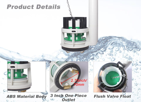 Durable materials in FinFuture valve support long-lasting Toto performance.