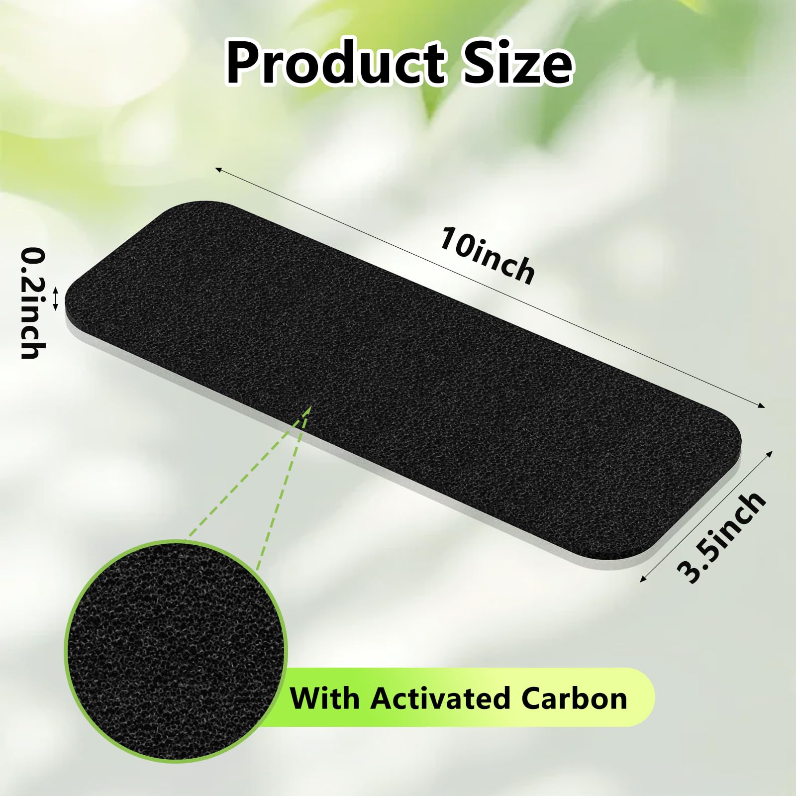 FINGUOLA ceiling fan filter stick application closeup, easy clip-on install