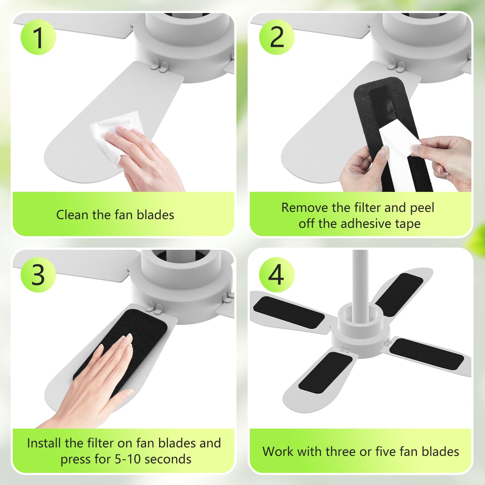 FINGUOLA packaging and display illustrating easy replacement kit