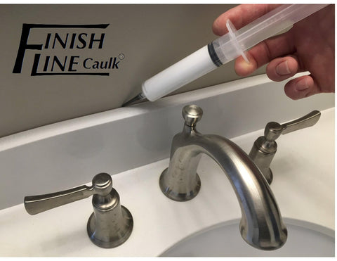 Finish Line Caulk refill system keeps work flowing with easy fills.