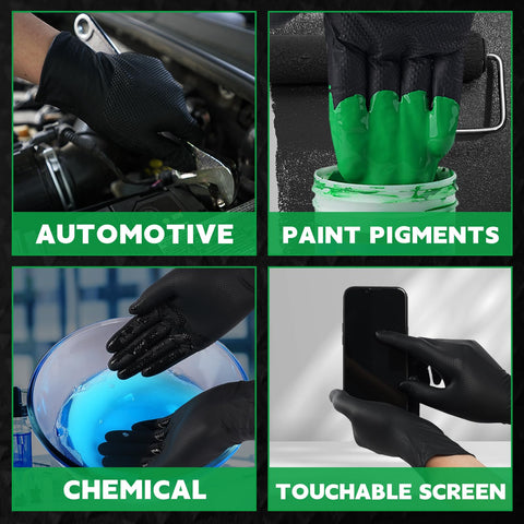 FINITEX gloves ideal for painting, plumbing, and cleaning tasks.