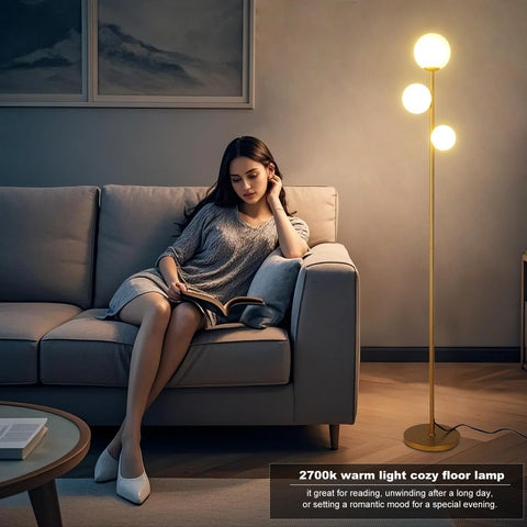 Fiqevs warm LED lighting delivers cozy ambiance right out of the box.
