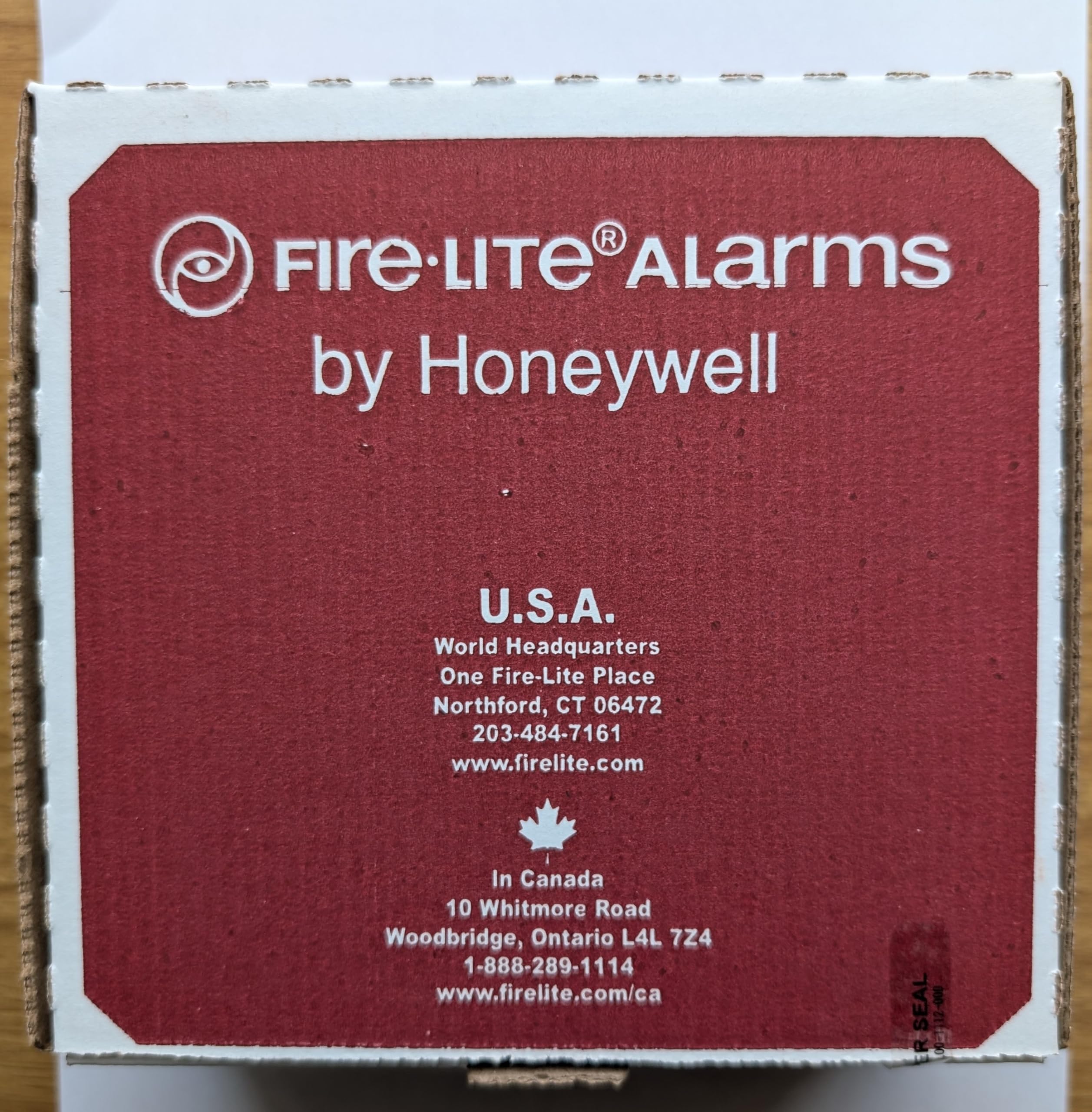Fire-Lite SD365R remote test capability enables duct detector testing.